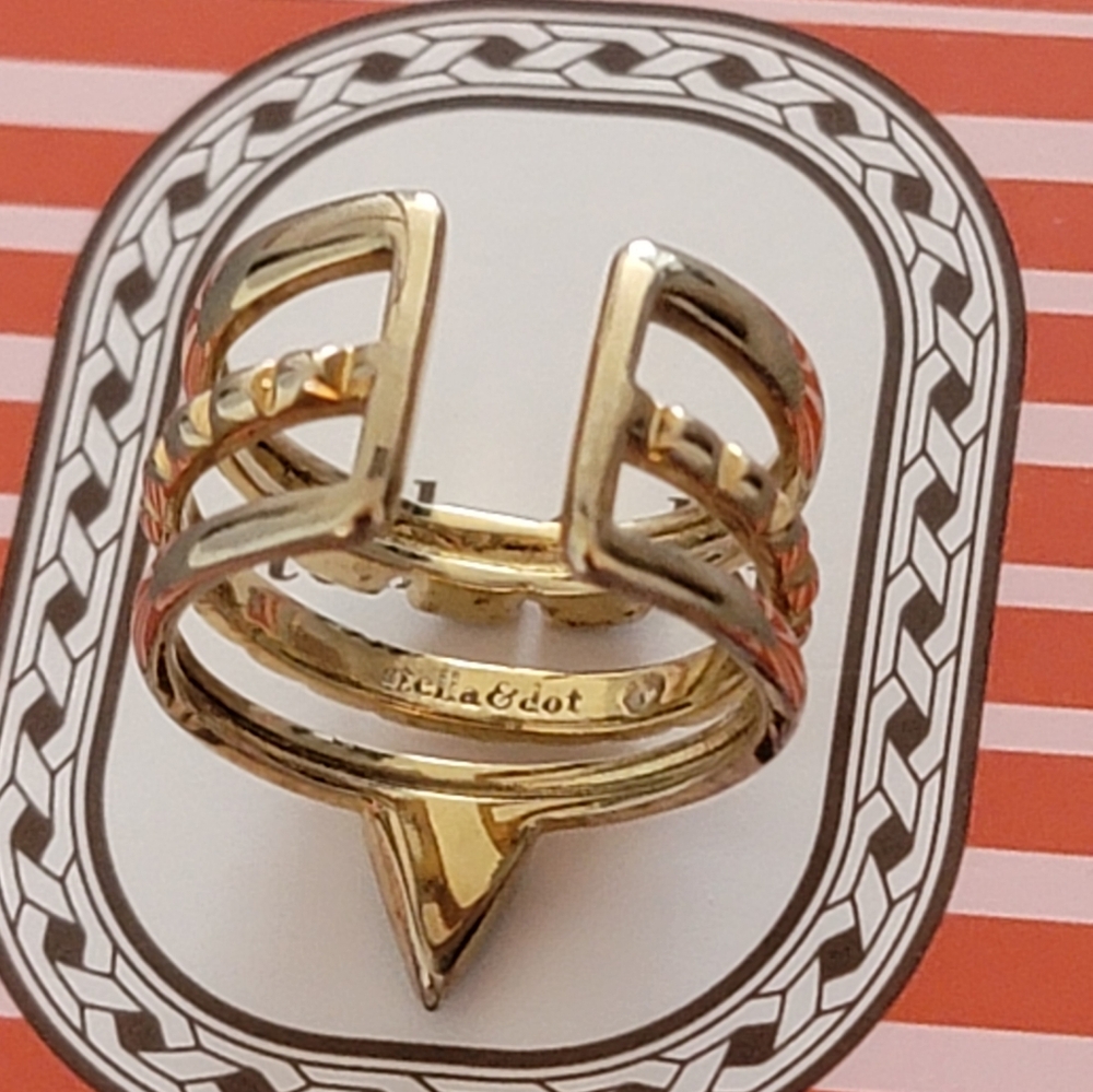 Stella & Dot Triple Ring - Picture 15 of 16